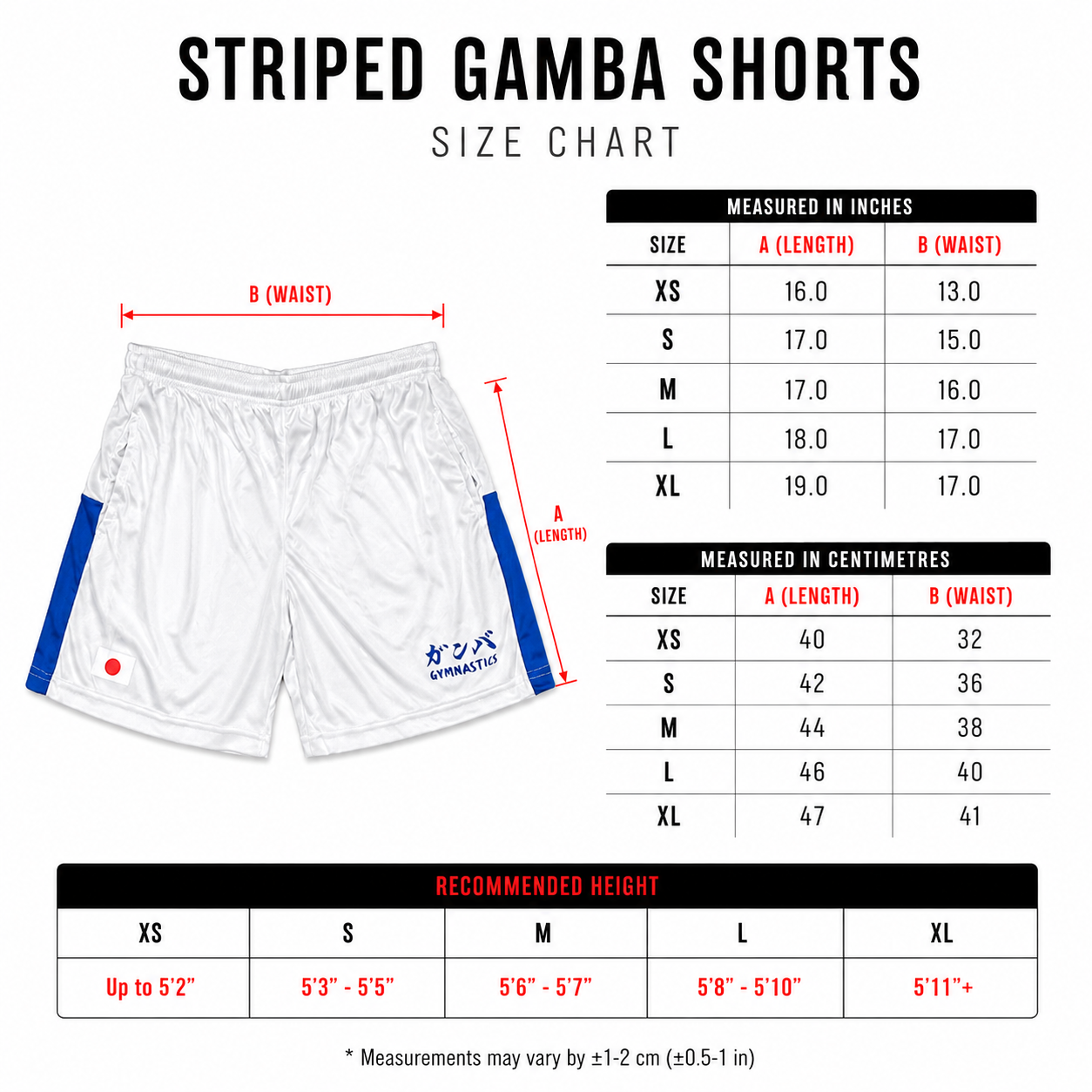 Striped Gamba Shorts